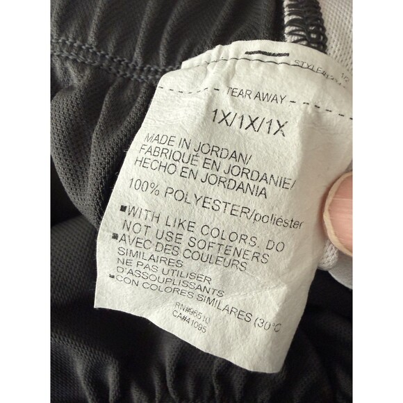 Under Armour Black White Running Training Loose Fit Shorts Play Up 1X - Picture 5 of 12